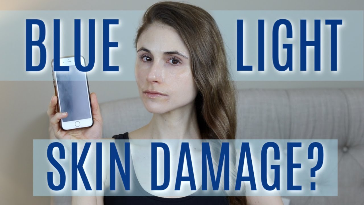 skin changer DOES BLUE LIGHT DAMAGE SKIN?? DR DRAY