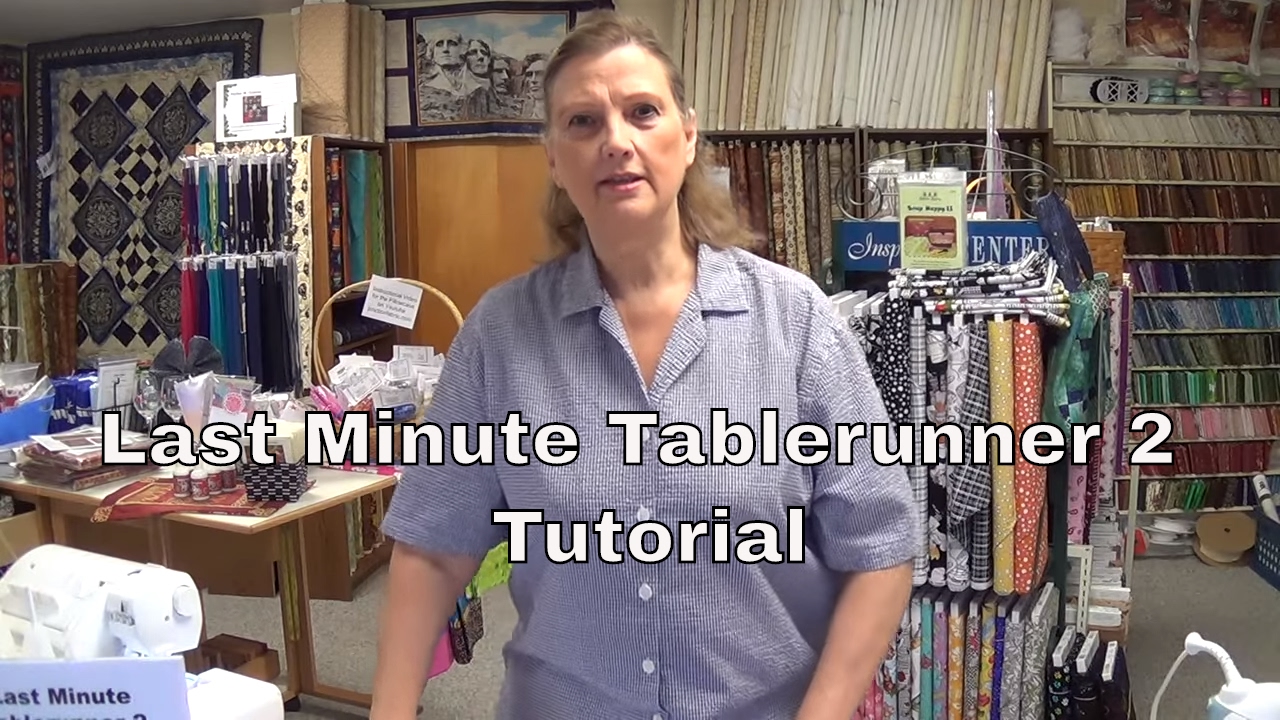 Last minute table runner 2