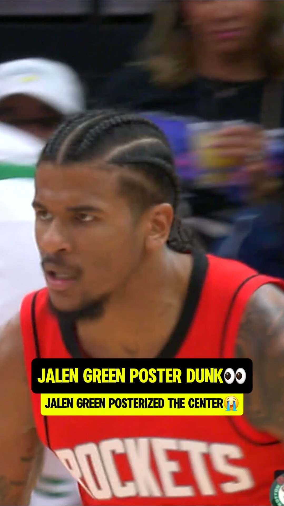 Jalen Green put Kornet on a Poster?