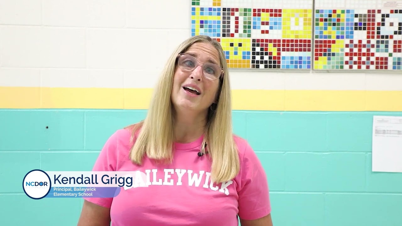 NCDOR Partners with NCDAC to Help Local School for School Year.