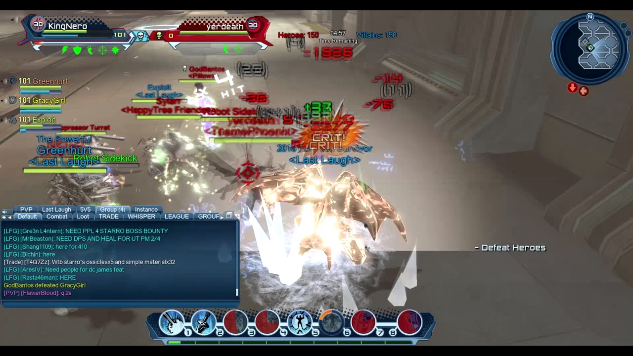 DCUO Last Laugh versus Bantos premade group (fifth win), easy when no weakling like Doussy :)
