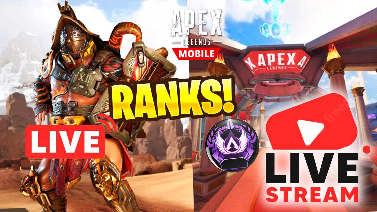 🔴Apex Legends Mobile - JUGANDO RANKS FULL RUSH! - YouTube