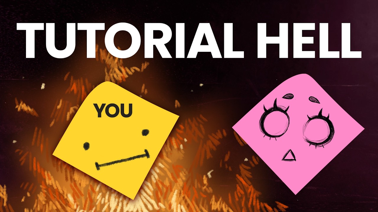 How to get out of tutorial hell (for creative people)
