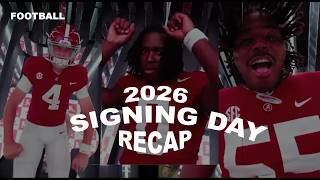 Alabama Football Recruiting: Complete 2026 Signing Class (Dec. 3)