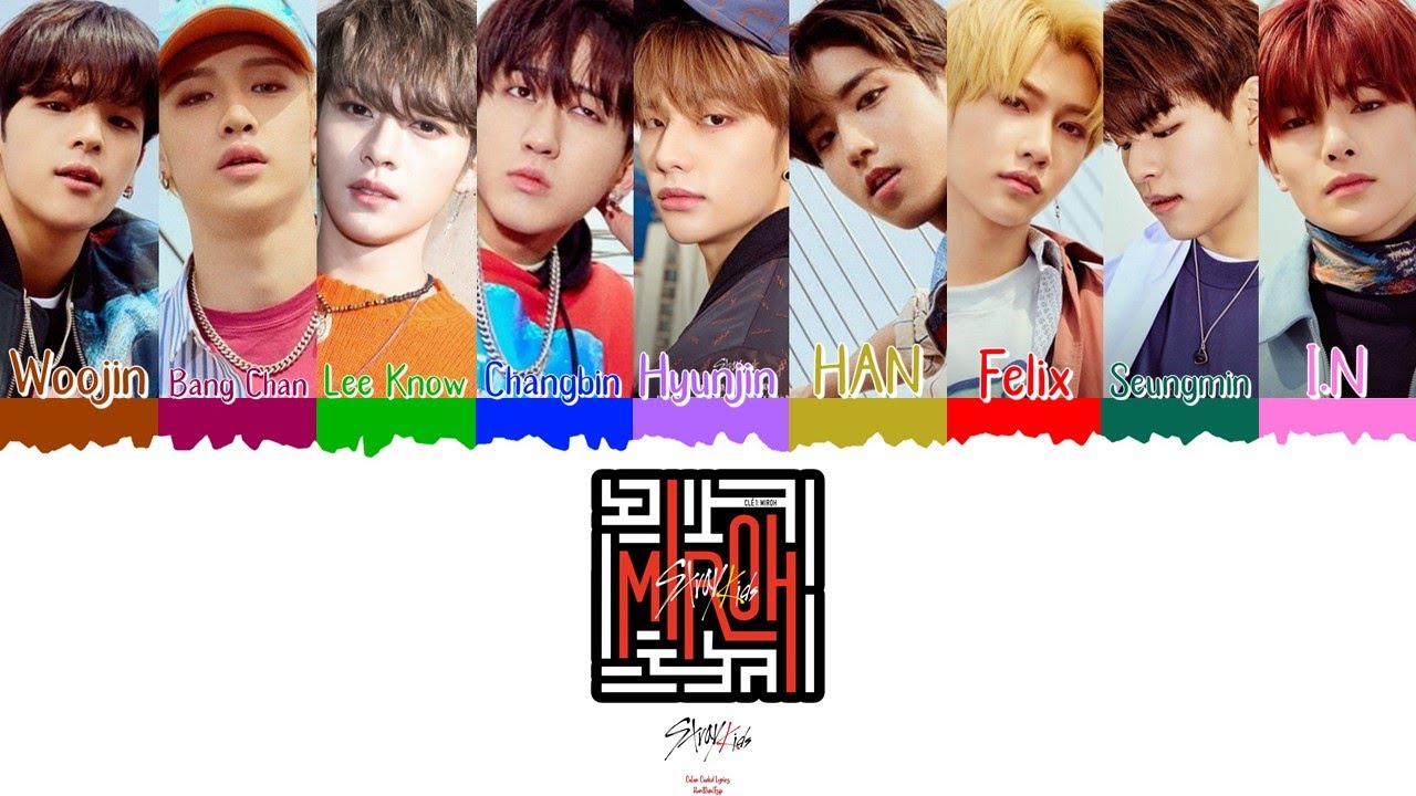 🏙 STRAY KIDS (스트레이 키즈) - MIROH [Color Coded Lyrics Han|Rom