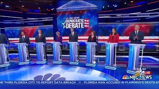 Day Two Of Democratic Presidential Debate Brings Big Names To The Stage