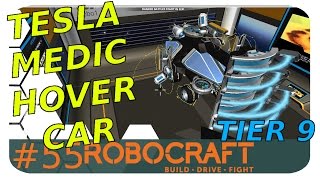 Tesla Medic Hover Car - Tier 9 - Robocraft