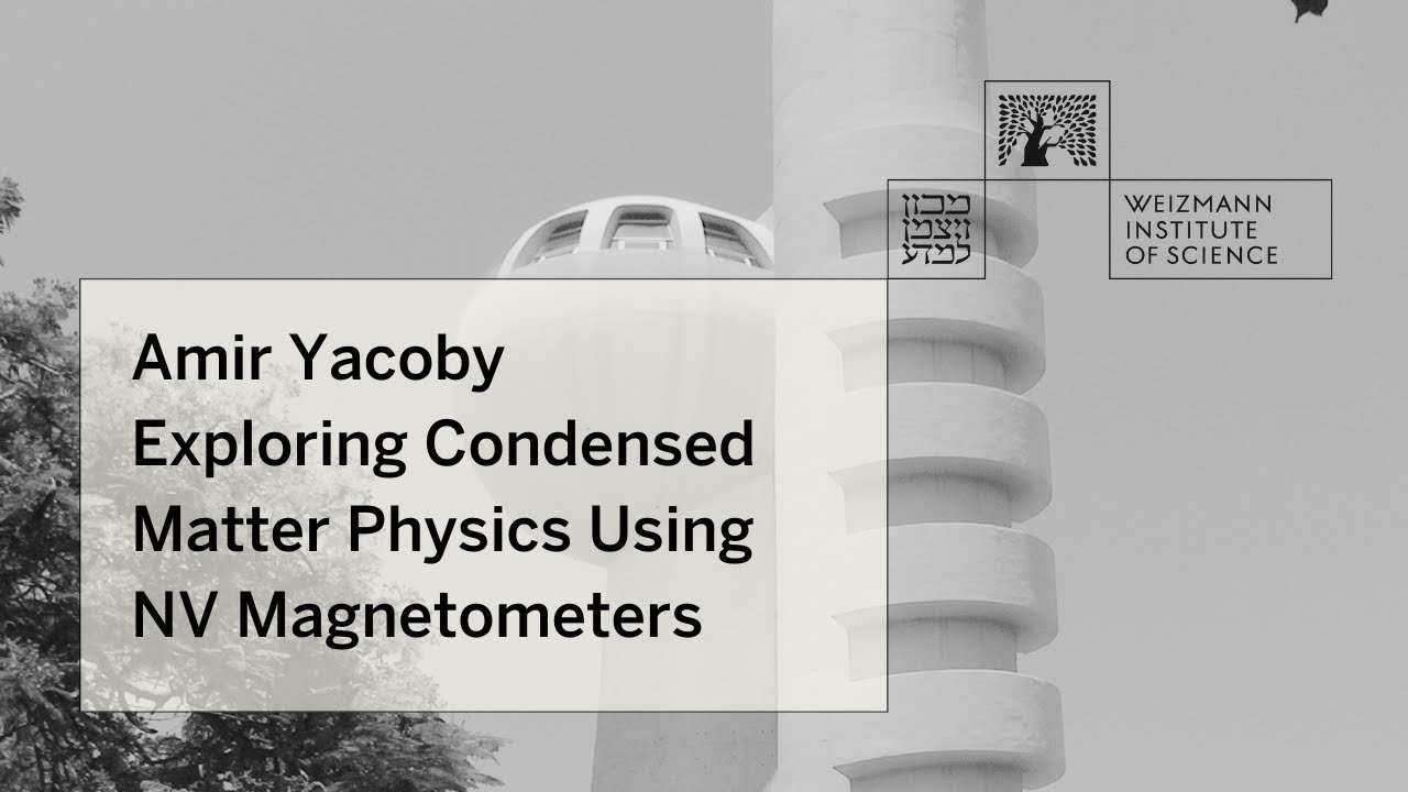 Amir Yacoby | Exploring Condensed Matter Physics Using NV Magnetometers