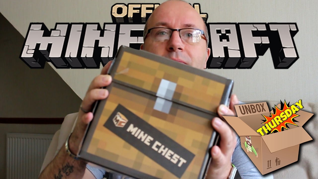MINECHEST! Official Minecraft Bi-Monthly Box - REDSTONE CAVE! (Unbox Thursday)
