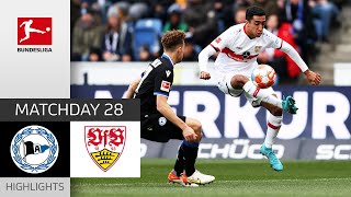 Arminia Bielefeld - VfB Stuttgart 1-1 | Highlights | Matchday 28 – Bundesliga 2021/22