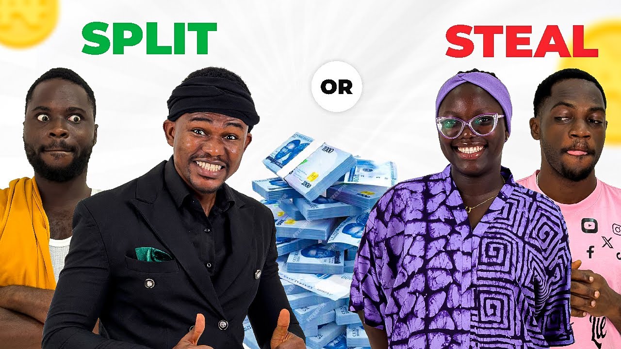 НАША ЖЕНА играет в «Разделить или украсть» за 500 000 ₦