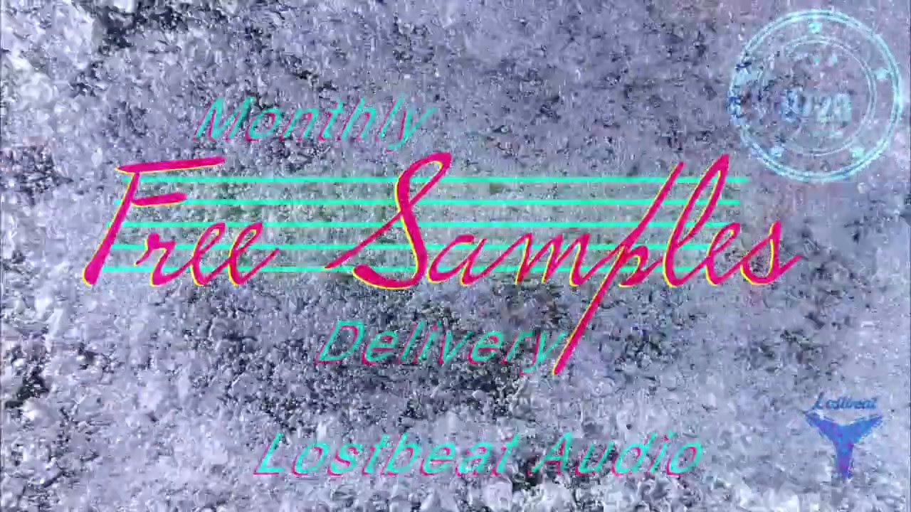 Free sample pack- brass, uke, drums more - Monthly Samples Delivery 8/20