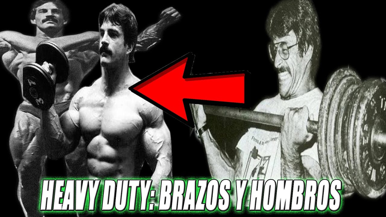 😱🔴LA MEJOR RUTINA PARA NATURALES🔴😱- 🏆 HEAVY DUTY DE MIKE MENTZER PARA BRAZOS Y HOMBROS🏆 -