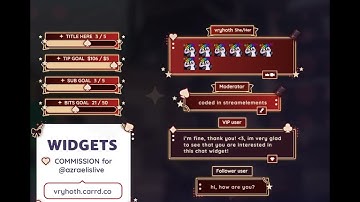 Chat Widget Commission - Streamelements