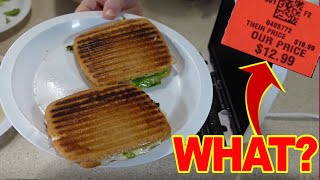 I BOUGHT THE CHEAPEST PANINI PRESS TO TRY