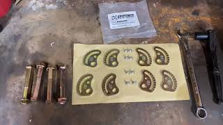 Cam Bolt & Alignment Pin Installation