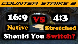 Counter Strike 2: Native vs Stretched Resolution!