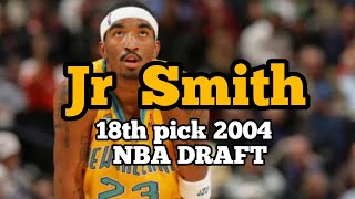 Jr Smith 18Th Pick 2004 Nba Draft Select New Orleans Pelicans