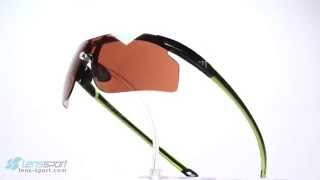 Gafas deportivas adidas Adizero Tempo Pro Brown & Lime / LST Active Silver | lens-sport.com