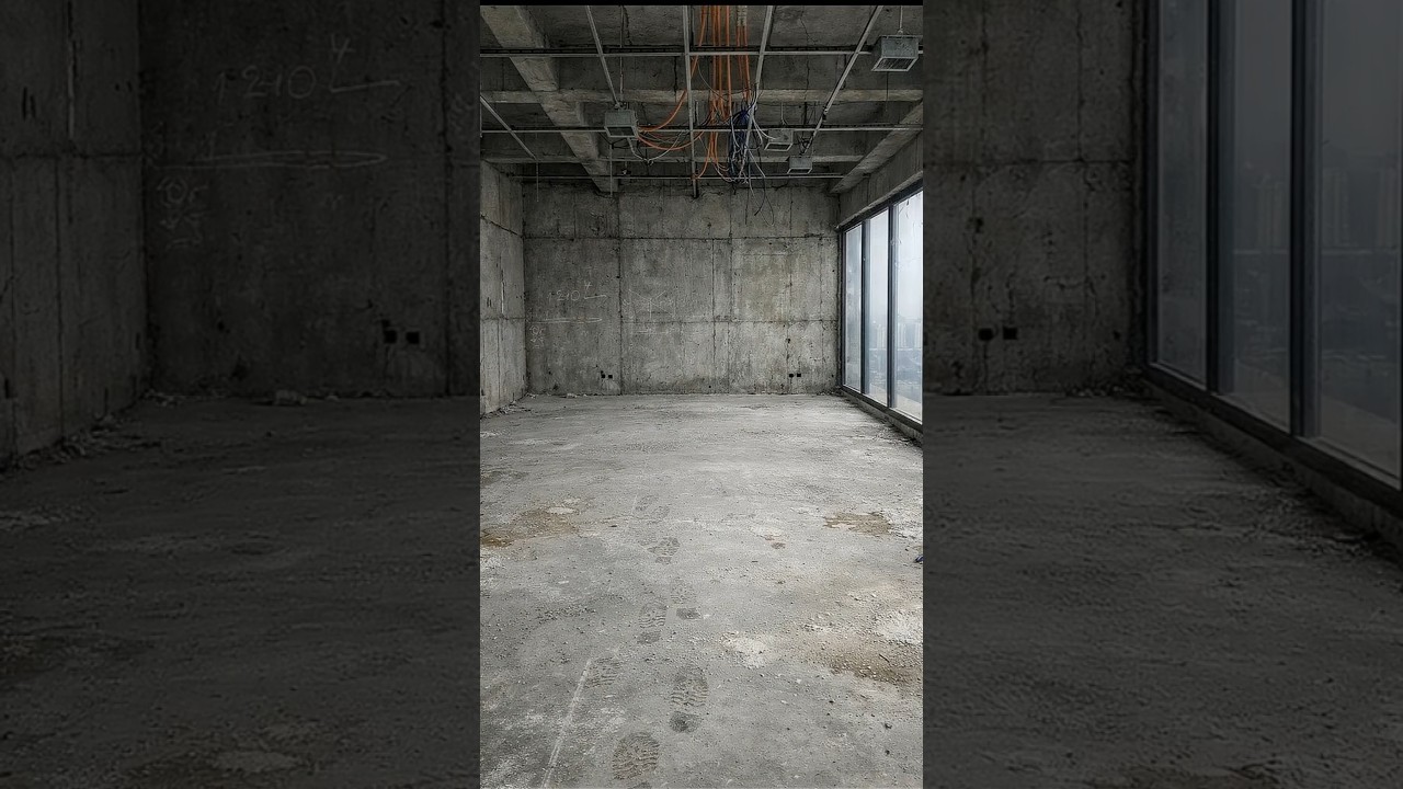 Dark Minimalist Living Room with Architectural LED Lighting 