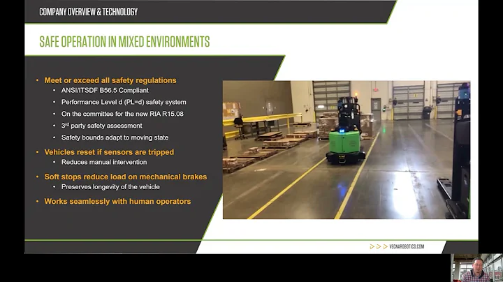 Vecna Robotics' Autonomous Pallet Truck ProMatDX Demo