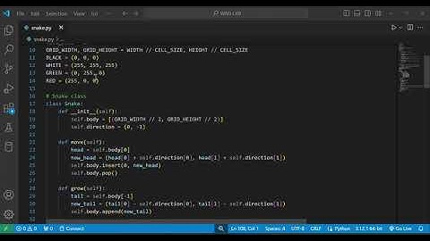 Snake Game Application using Data Structures and Algorithms