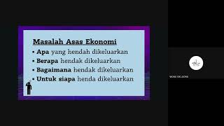 🌟 STPM EKONOMI PENGGAL 1 - ONLINE TUITION (SESI KEDUA)
