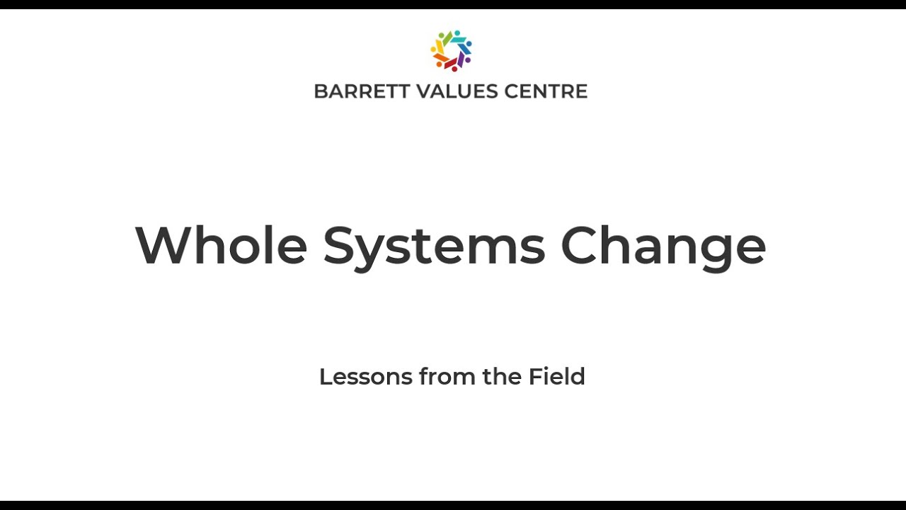 BVC in Action Webinar: Whole Systems Change - Lessons from the Field