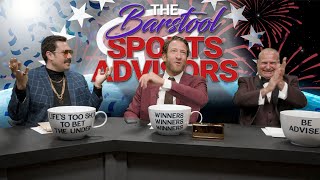 Dave Portnoy and Big Cat Celebrate the Launch of the Barstool Sportsbook - Sports Advisors Week 2