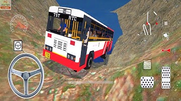 TSRTC Bus Accident in Bharat Bus Simulator Android Gameplay | Indian Bus Simulator | Bus Games 3D