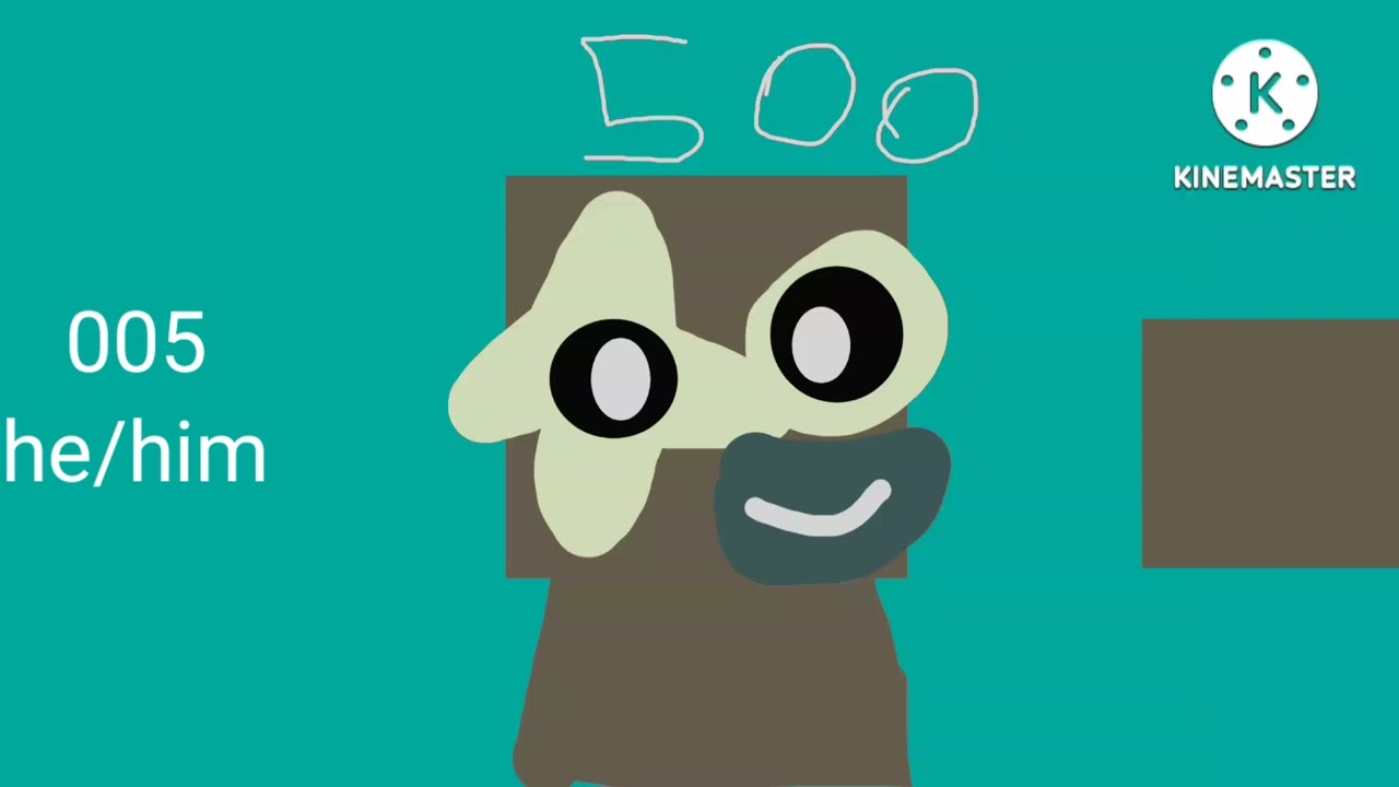 MY SPRUNKI OC FIVE HUNDRED (FROM NUMBERBLOCKS PHASE 2 NAME 005)
