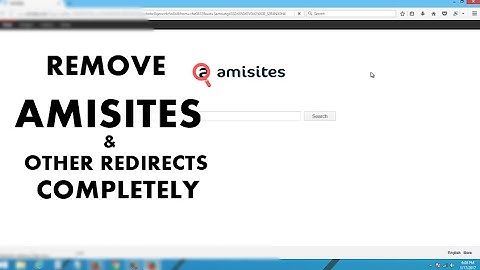 How to Remove Amisites.com Search Engine and Related Virus