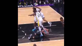 DRAYMOND GREEN WTF😱 Draymond Green STEPS On Domantas Sabonis! Gets EJECTED!
