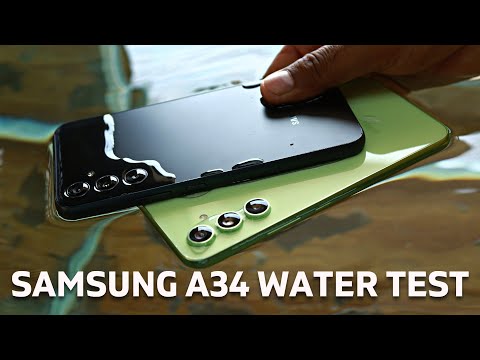 Samsung Galaxy A34 5G 30 Minutes Water Test | Durability
