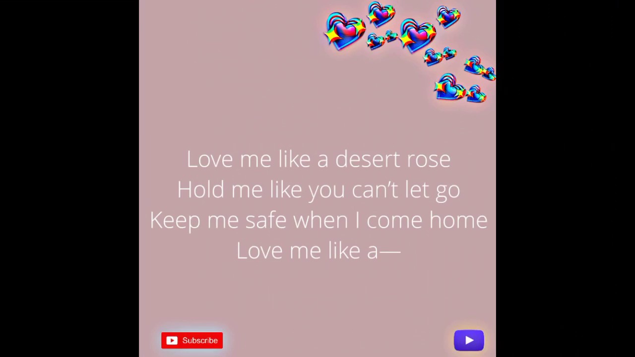 lolo zouai_desert rose/lyrics full sound hd YouTube