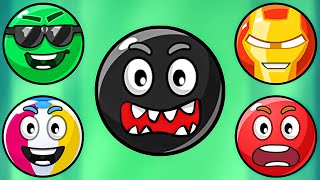 Новый КРАСНЫЙ ШАР Бонус #9. Мультик ИГРА несносный Red Ball Bounce на Игрули TV