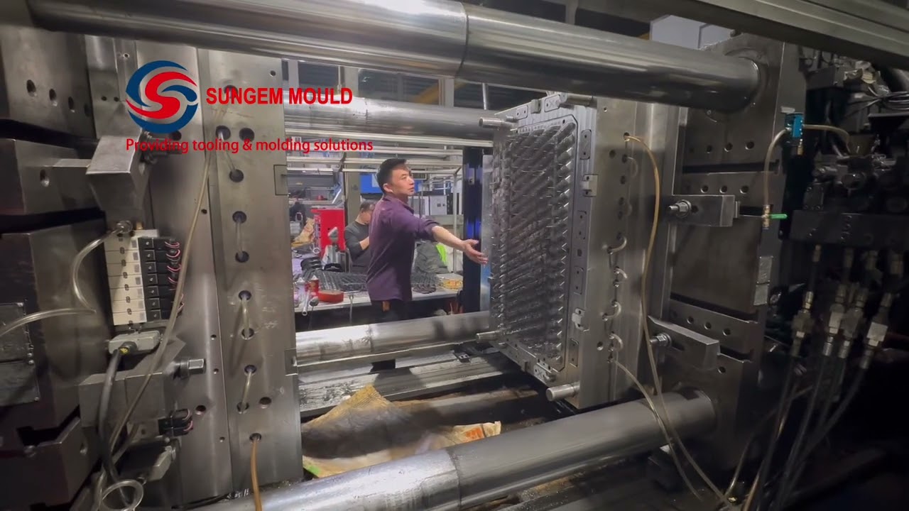 PP Cooling tower trickle fills mould