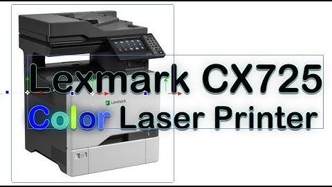 Lexmark CX725 Laser All-in-One printer UNBOXED!