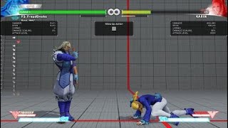 OLD ZEKU safe dragon punch setup ( back roll)
