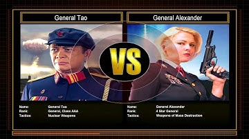 Shockwave Challenge Mode: General Tao vs General Alexander