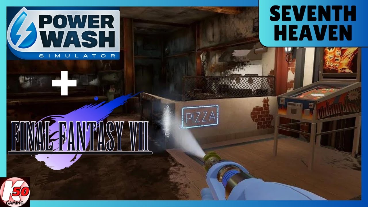 Power Wash Simulator (PS5) / Midgar DLC / Part 3 Seventh Heaven [4K