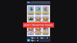 Celebrity Tech Series Part 2: What To Prioritize First | Last War: Survival Profile