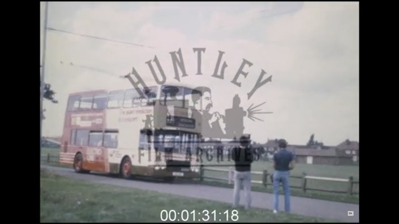 New Generation of Trolley-busus, Doncaster, 1970s - Film 1000706
