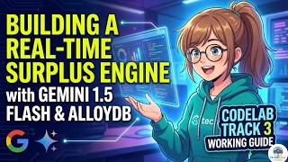 Building a Real-Time Surplus Engine with Gemini 3 Flash & AlloyDB | Codelab Track 3 Working Guide
