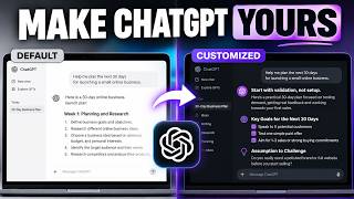 How to Customize ChatGPT for YOU — Complete Personalization Guide