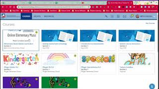 Copy to Courses in Schoology