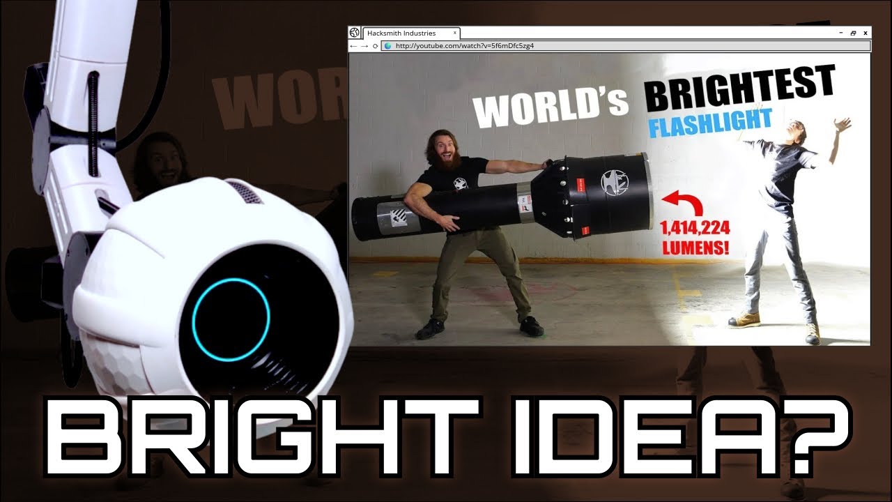 Flashlight Innovations Syco's Hilarious Take on the World's Brightest Flashlight Innovation ...