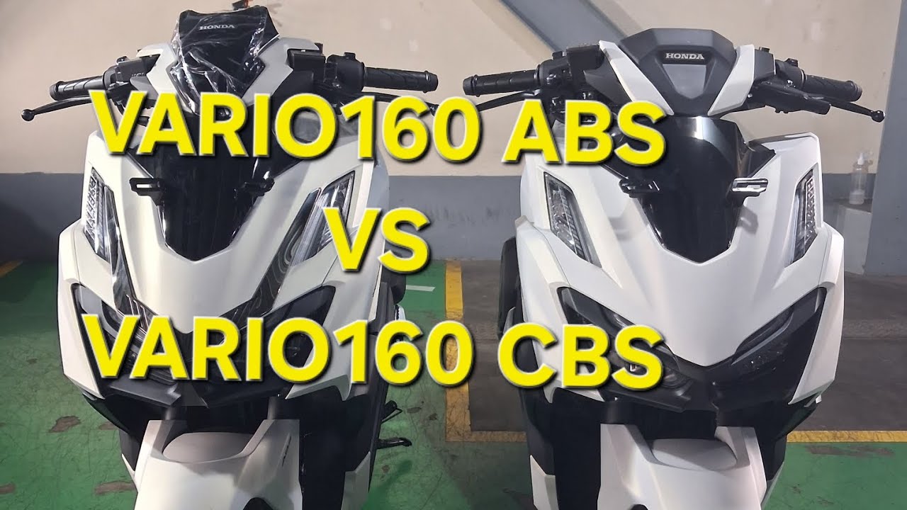 VARIO160 ABS VS VARIO160 CBS 2025 VARIAN GRANDE MATTE WHITE I KEREN PARAH INI MAH🔥