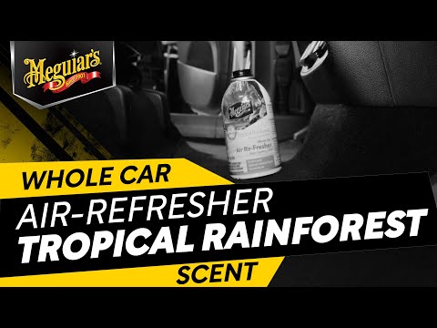 Освіжувач повітря "Тропічний дощовий ліс" аромат - Meguiar’s Air Re-Fresher Tropical Rainforest 57 г. (G262602), видео 1