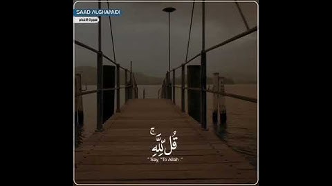 قرآن كريم بصوت سعد الغامدي || حالات واتس اب دينية